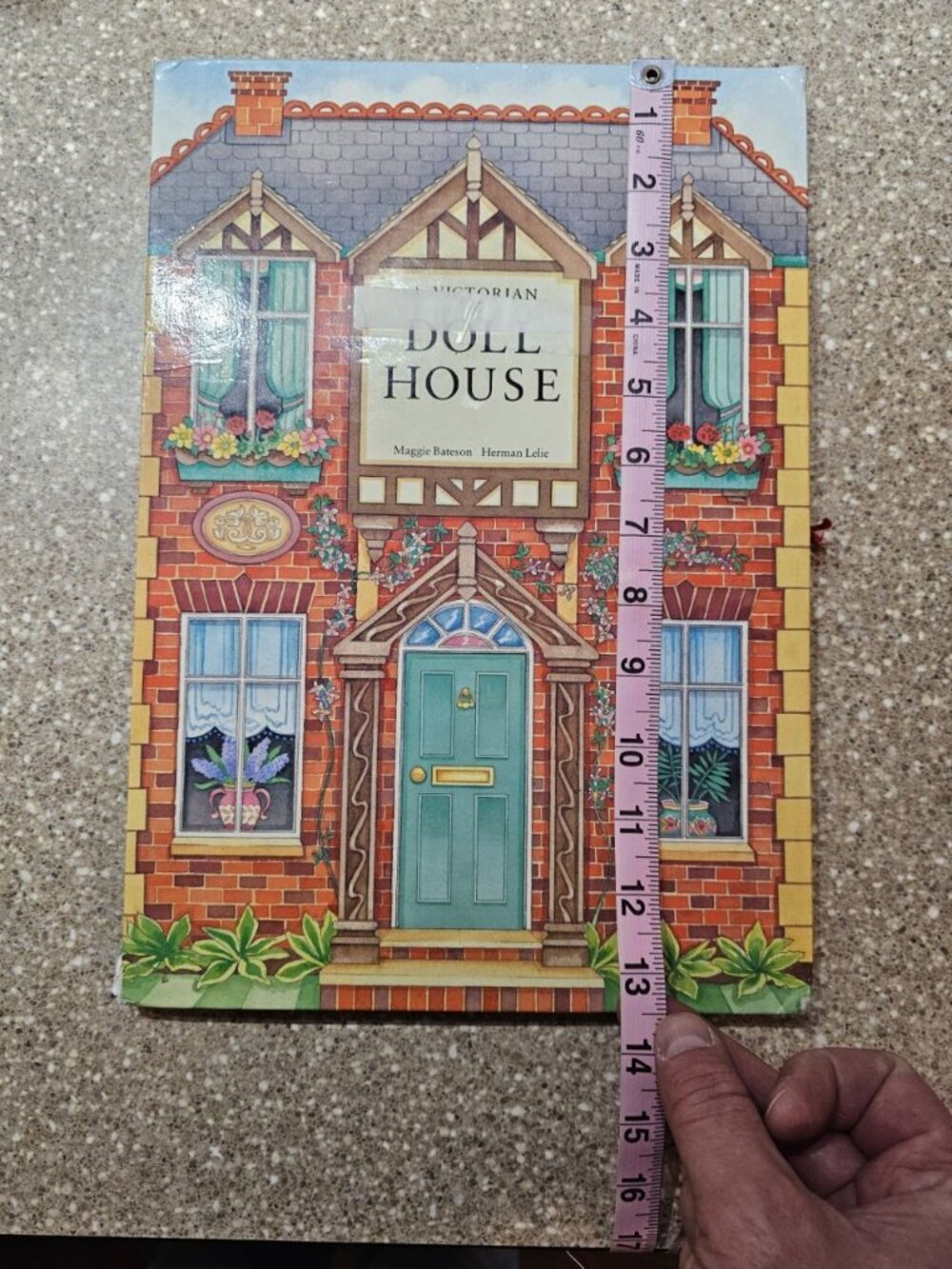 Vintage 1991 Victorian Doll House 3D Pop Up Carousel Book Miniature Decor - Picture 9 of 9